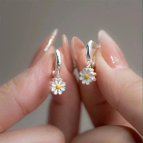 925 sterling silver - sterling, daisy