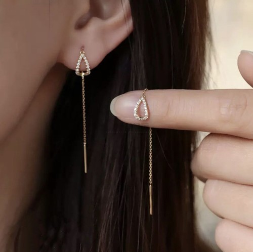 925 sterling silver gold drop - 925,