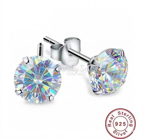Rainbow round cubic zirconia - round,