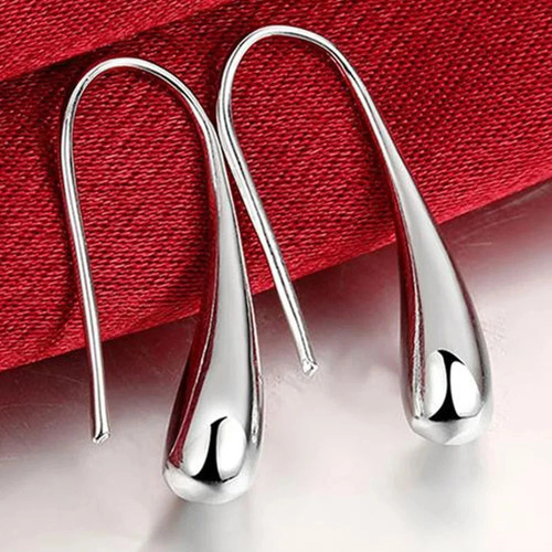 925 sterling silver - water, drop