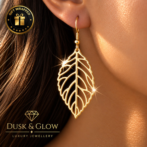 Gold silver dangle - silver,