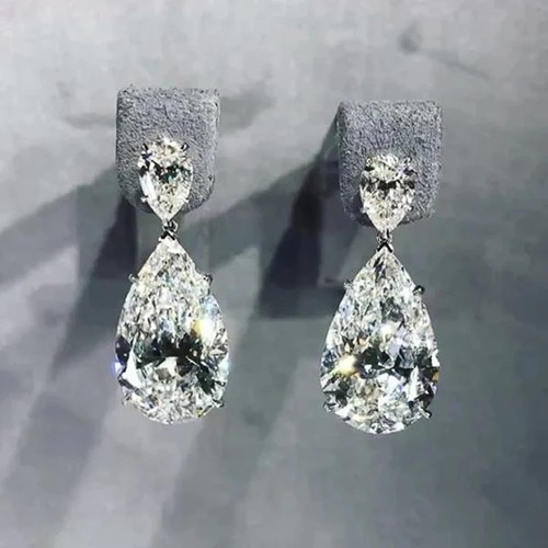 Crystal teardrop dangle - crystal,