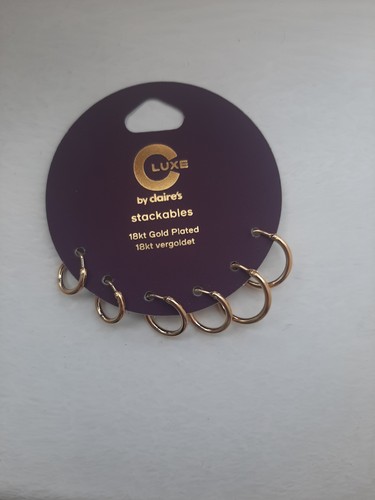 Claires 18kt gold plated - 18kt,
