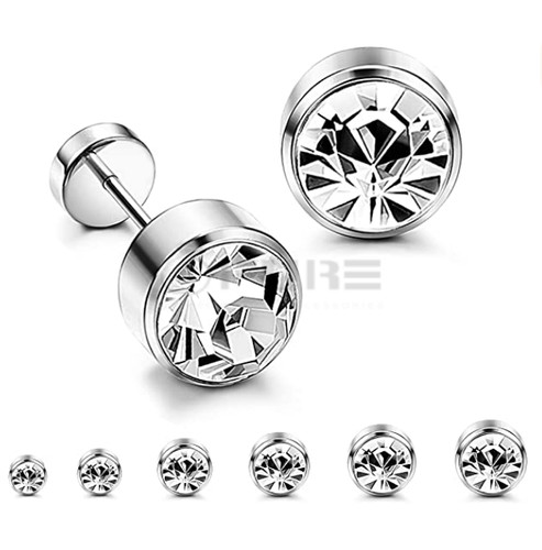 Womens surgical steel round - steel,