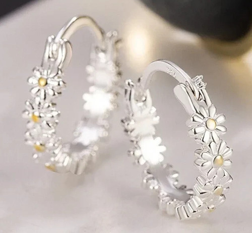 925 sterling silver daisy - silver,