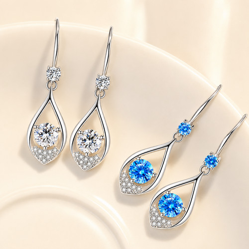 925 sterling silver water - sterling, drop
