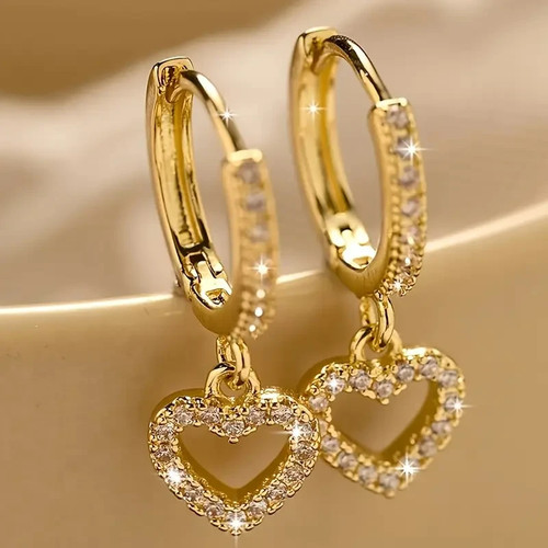 18k gold plated heart - 18k,
