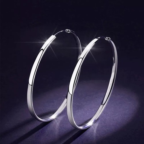925 sterling silver big circle - sterling,